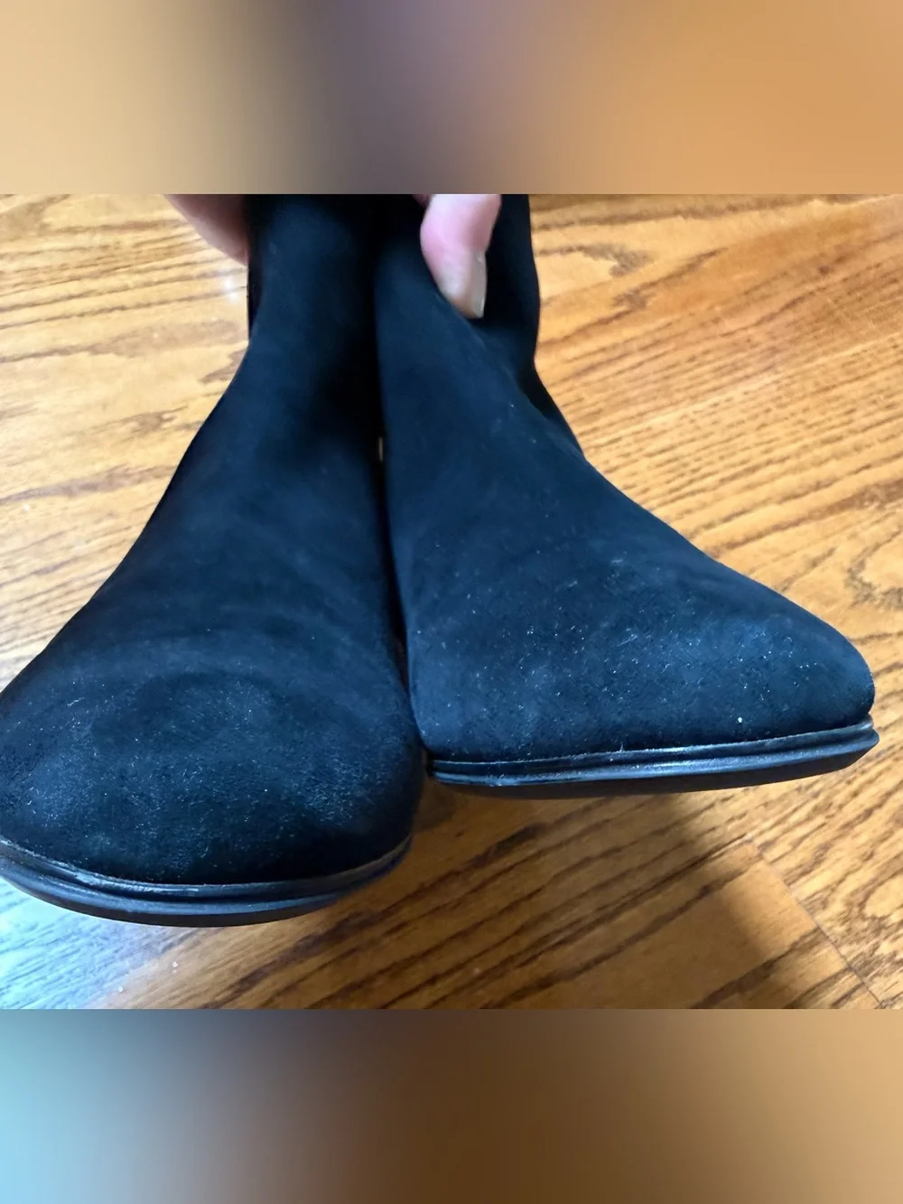Priori Black Suede Women's Ankle Boots size 7.5